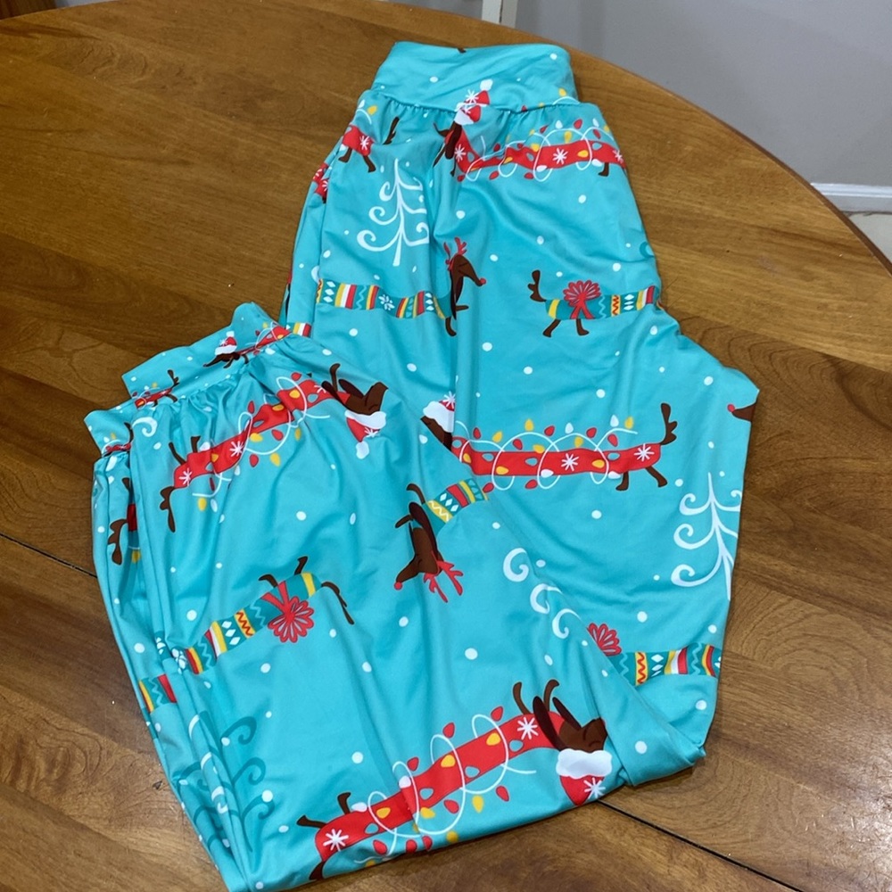 NWOT.  Women’s size small, holiday Doxie, lounge pants.
